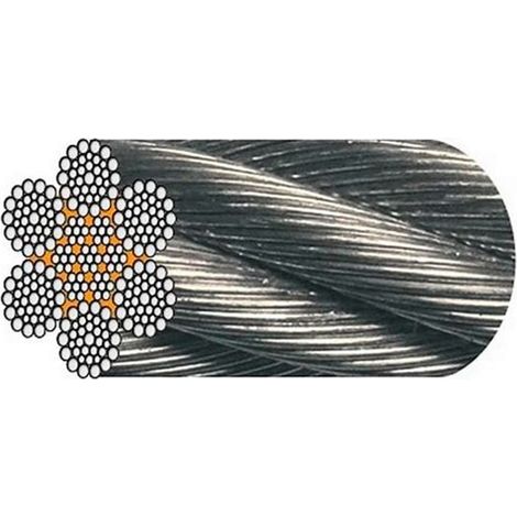 Câble de levage aviation - Diamètre : 2 mm - Couronne de 100 m - PROLIANS NORMANDIE