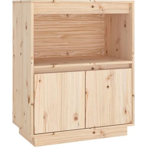 Maison Exclusive - Credenza 60x34x75 cm in Legno Massello di Pino