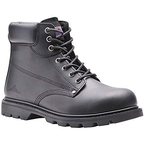 Scarpe antinfortunistiche Brodequin Portwest Goodyear SBP HRO cucite Nero 43 (1/4)