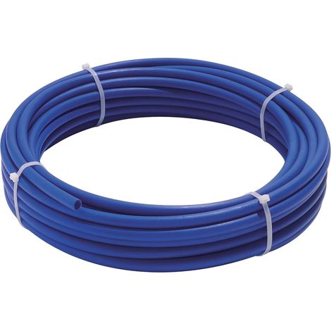Tube PER Nu pour Eau Froide - diamètre 20mm - longueur 10m - Bleu (1/5)