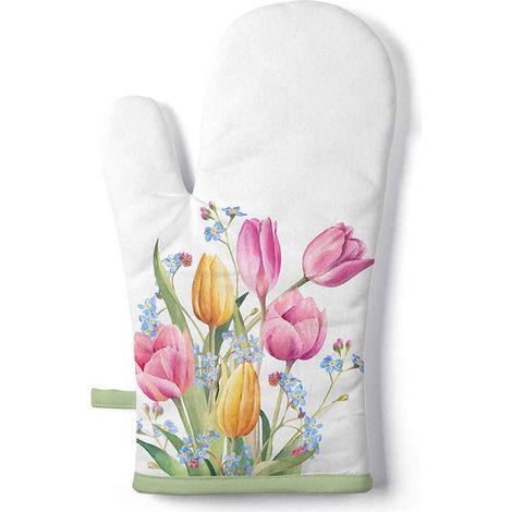 Gant de cuisine Bouquet de tulipes (1/3)