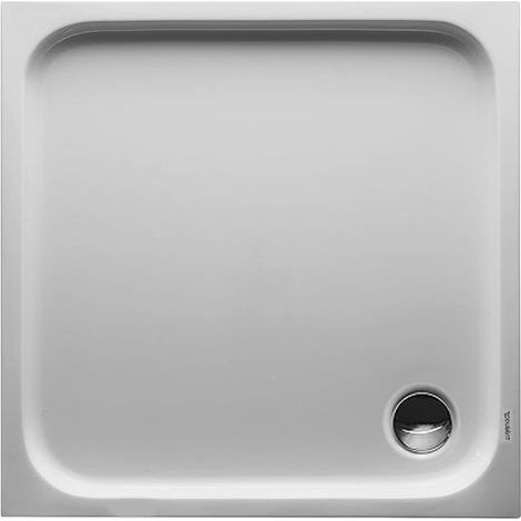 Receveur de douche-DW D-CODEavec antidérapant blanc 900x900x85mm