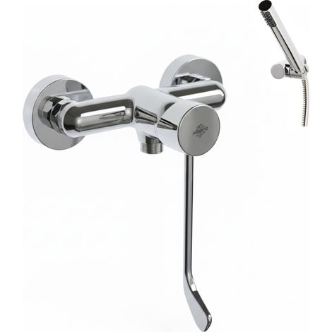 Presto Grifo termostático gerontológico monomando mezclador antiescaldamiento ducha Ingo con accesorios de ducha 71330TG (1/2)