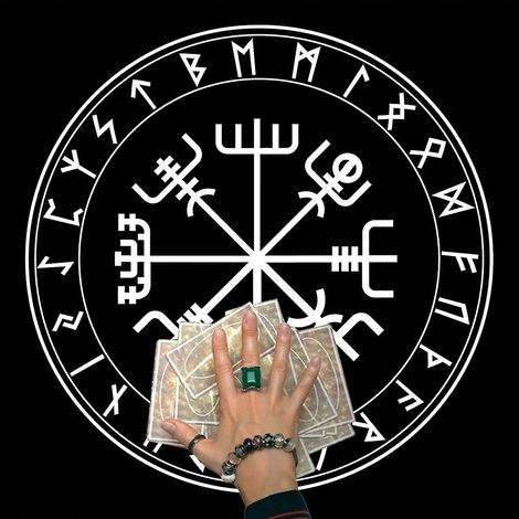 Nappe de table pour jeu de divination, pendule astrologique, jeu de société (1/5)