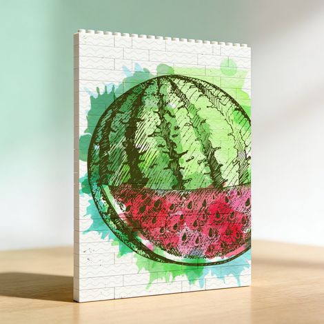 Cadeau romantique en blocs pour adultes, cadeau pour anniversaire et Saint‑Valentin (1/5)