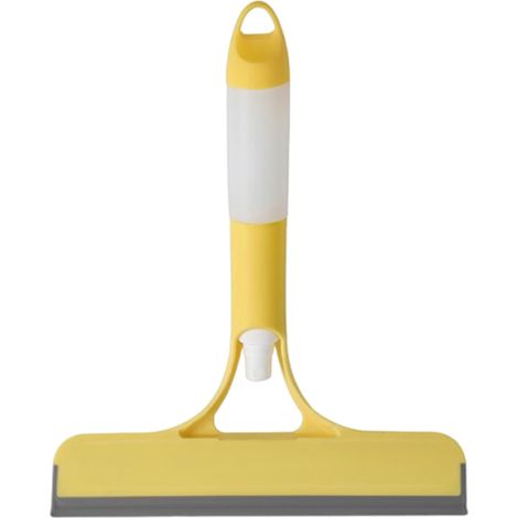 Raclette pour Vitre de Douche - Raclette Salle De Bain avec Pulvérisateur Intégré - Grattoir Portable pour Voiture Miroir Maison Cuisine (1/5)