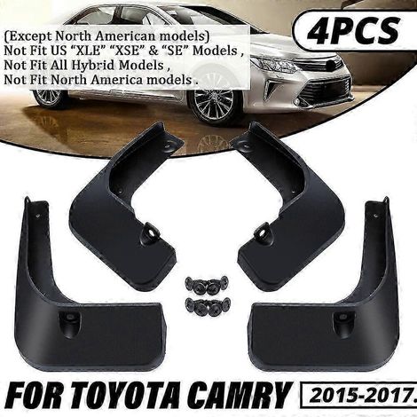 Bavettes garde-boue pour Toyota Camry 2015-2017 (1/4)
