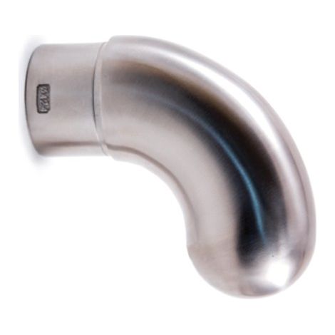 Metalideal  Embout crosse arrondi inox Finition - AISI 316 Brossé - pour extérieur