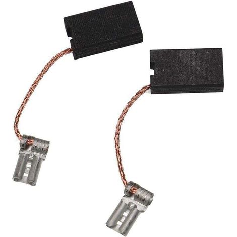 2 x 5 x 10 mm Kohlebürsten für Motoren, kompatibel mit Mafell KSS 300, KSS 400, KSS 60 cm³ Kreissägen - Crezuo