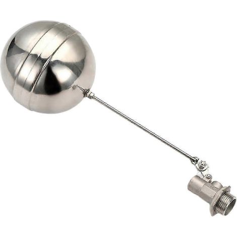Vanne à bille flottante en acier inoxydable DN15 1/2, niveau d'eau réglable, Royaume-Uni, FG2025031700716 (1/3)