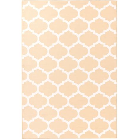 Outdoor Rug AKSU Beige 140 x 200 cm Reversible