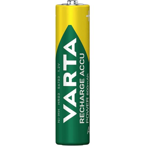 Varta 56703101501 Pile rechargeable LR3 (AAA) NiMH 800 mAh 1.2 V 1 pc(s)