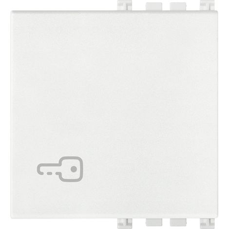 VIMAR - 19022.PB Botón 2M con símbolo de llave blanca