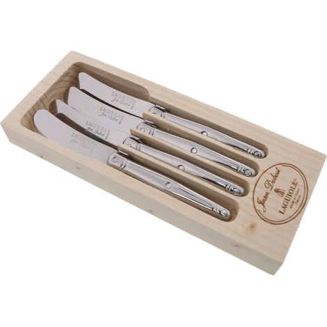 4 tritatutto Laguiole STD manico in acciaio inox COF ALV NAT FILME (1/3)