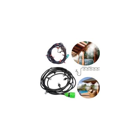 Kit de nebulización de agua para sombrilla de jardín tipo cenador de 10 metros (1/3)