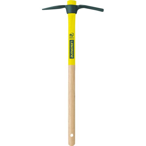Leborgne – Serfouette 22 cm – Côté panne large pour aérer – Côté langue fin pour tracer sillons – Manche bois 50 cm certifié PEFC (1/2)