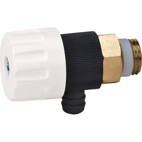 Mini-Ablasshahn mit Arbeitstemperatur 100°C Caleffi 3372 1/4" (1/2)