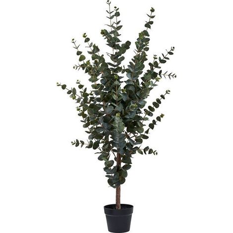Eukalyptus art en bois hauteur 120cm vert. (1/5)