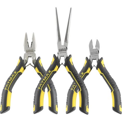 Juego de 3 mini pinzas STANLEY FATMAX