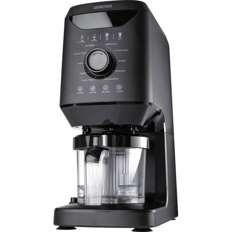 GourmetMaxx GOURMETmaxx Eismaschine 800W schwarz 2x 500ml Macchina per il gelato 500 ml (1/5)