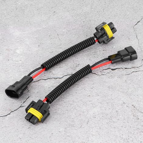 Stück 9005/9006 Stecker auf H11 Buchse Konvertierungsadapter für Glühlampenfassungen (1/5)