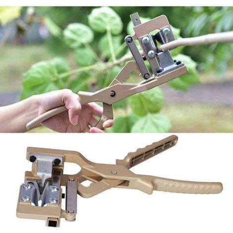 Outil de greffage de jardin, machine de greffage portable pour semis, pour pépinière, fournitures de greffage d'arbres fruitiers, (1/4)