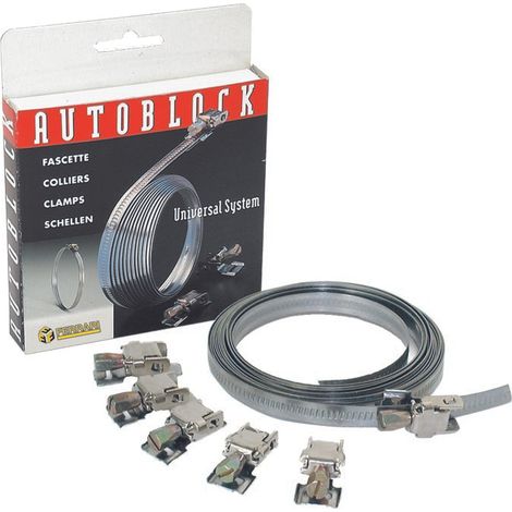 Fascetta in rotolo Autoblok in acciaio inox aisi 430