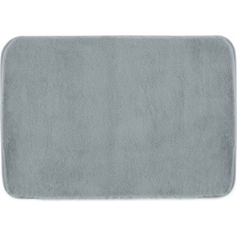 Tappeto Bagno 40X60 Cm Azzurro Polvere Fresia