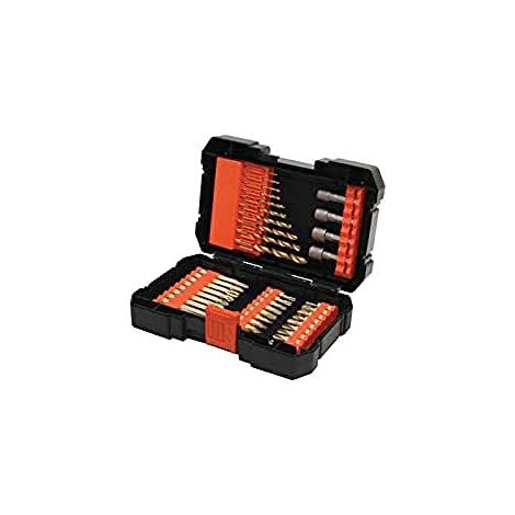 Set di attrezzi black decker 41 pezzi plastica neutro (1/4)