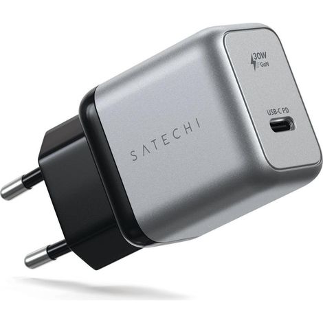 Satechi GaN Ladegerät 30W - 30W Wandladegerät, USB-C 1 Stück. (1/5)