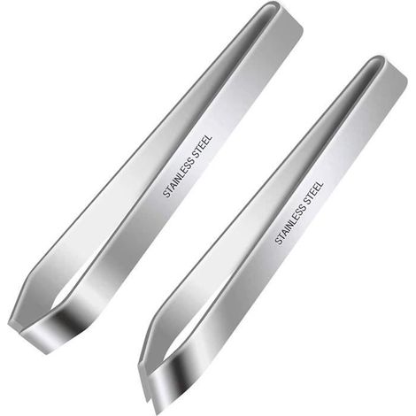Pince à Poisson - 2 forme - Acier Inoxydable - Couleur Argent - Dimensions 4.70.4in et 4.30.4in (1/4)