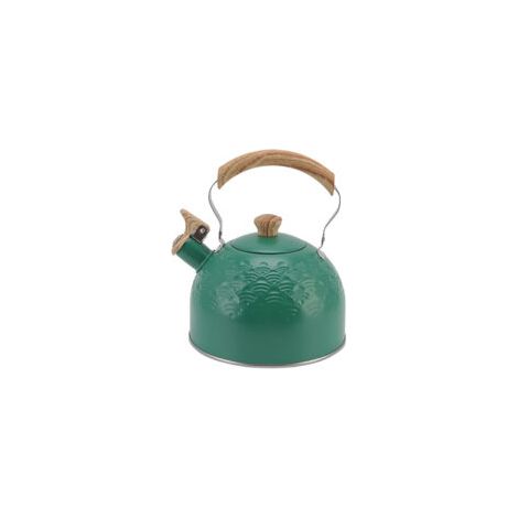 Bouilloire sifflante, capacité de 2,5 l, théière en acier inoxydable pour faire bouillir l'eau
