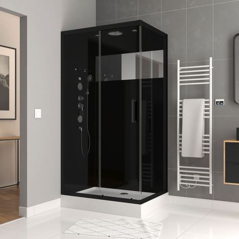 cabine de douche mirror space rectangle rectangle 110x80x215cm