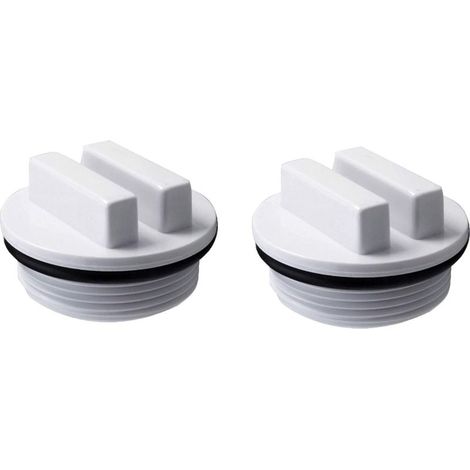 1.5" Threaded Pool Spa Return Line Winterizing Plug & Pool Filter Drain Plug SP1022C with O-Ring for Winterizing Pools During Winter Season and for Most Hayward Pentair Pool Filters (2 Pack) (1/5)