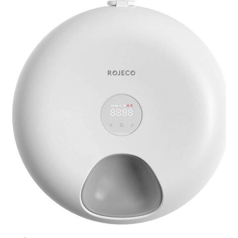 Distributeur alimentaire intelligent Rojeco à 6 compartiments avec fonction réfrigération (1/4)