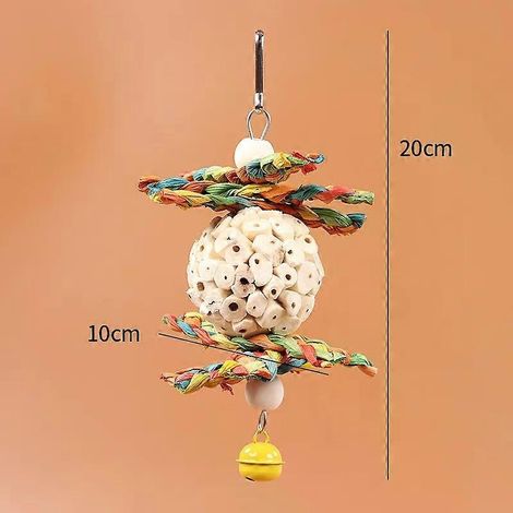 Jouets pour perroquets et oiseaux, accessoires d'activité et de divertissement pour cages, à installer dans les espaces d'élevage domestiques.-AquaForge (1/5)