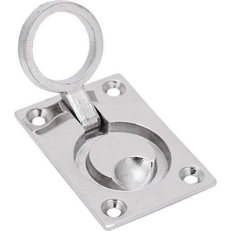 Anneau de Levage de Pont de Bateau Marin en Acier Inoxydable, Résistant à la Corrosion, Boucle D'anneau de Traction Durable pour Bateau/Yacht/Kayak Argent 48 38 (64 44) (1/5)