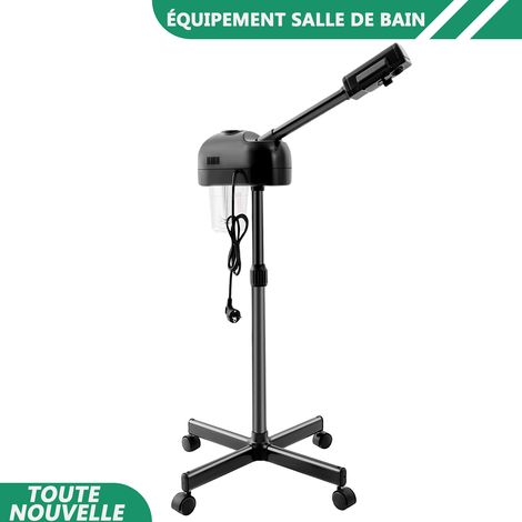 WAOBDLA Vaporeur d'évaporateur de sauna de 800W 360° Vaporeur de studio cosmétique de salon de tête rotative hauteur réglable (1/5)