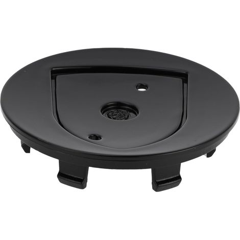 Cache-Moyeu Anti-Rayures Pour 911 65-21 1pc Noir Brillant, Plastique ABS, 76mm OD, Pour Cayenne 2003-2021, OE 7PP601149/9P1601349BJE1, Anti-Rayures, Durable (1/5)