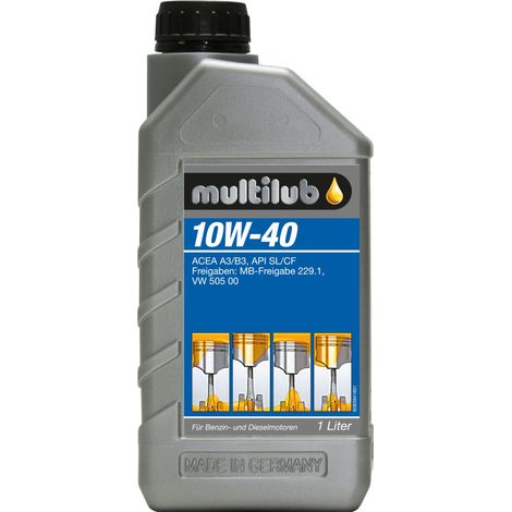 Multilub Motoröl 10W-40 1L Motoröl (1/3)