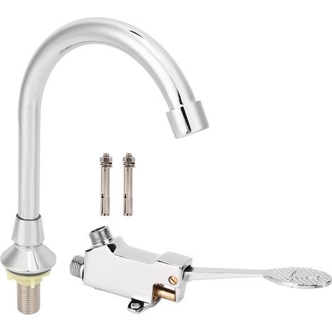 Waschbeckenarmatur-Set, Fußpedal-Wasserarmatur-Set für medizinische Labore (1/5)
