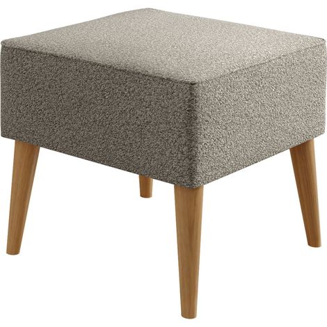Pouf Comfivo Ulmus V, Lambi 03, 41x45x45cm, Diamètre: 0, Tissu, Pieds: Bois, 0 (1/5)