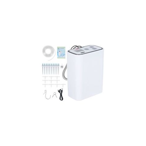 Système d'Arrosage Rechargeable Programmable avec Pompe Intégrée,Arrosage chronométré,100 Combinaisons chronométrées,10 Connecteurs 3 Voies,10  flèche d'égouttement (1/5)