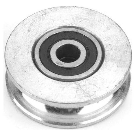 Roue de guidage pour palan - Poulie de levage câble acier haute résistance (56mm) (1/5)