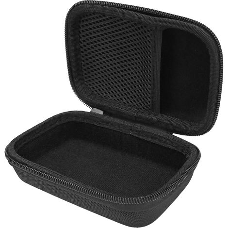 Étui de protection EVA robuste pour enceinte portable GO3, noir - Idéal pour déplacements et voyages (1/5)