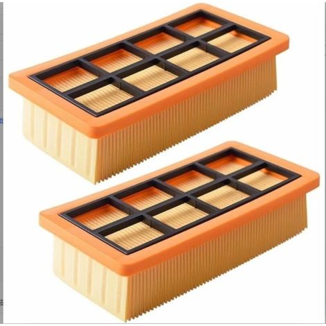 2 Filtre, remplacement poussière cendre, plissé lavable, moteur protection, Kärcher AD 3200 AD 3 AD 4 (1/5)