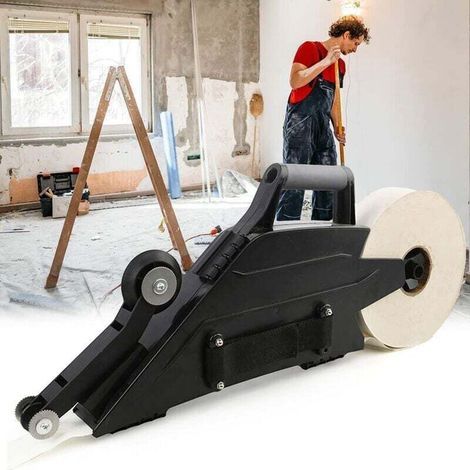 Outil De Rubanage Noir Banjo Pour Cloison Sèche Avec Roue À Rouleaux D'angle Intérieur Réversible - Kit De Construction De Joint De Calfeutrage Pour Plaque De Plâtre - Ensemble De Finition P,de (1/5)