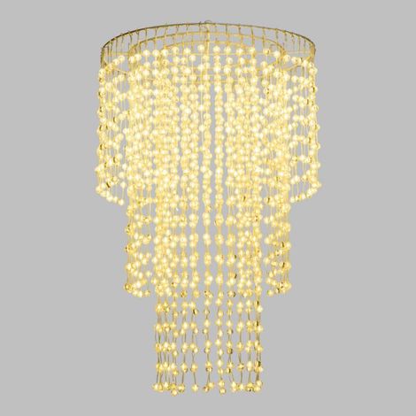 Lotti Lampadario Chandelier a Cascata H 85 Cm D 25 Cm D 40 Cm D 55 Cm (1/5)