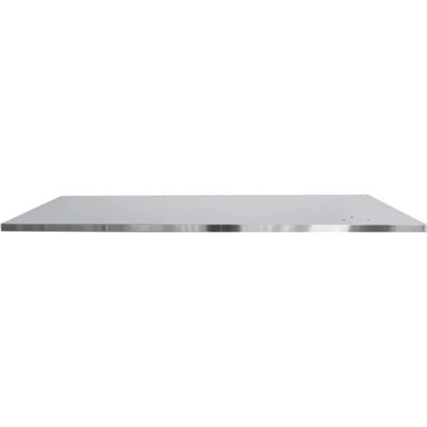 Beta C58PLT-X 2,1 Piano di lavoro in MDF rivestito Inox 210x75 cm per banchi C58BC
