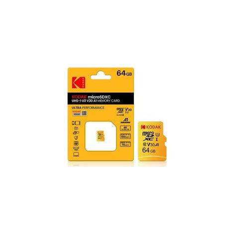 Carte micro 64Go- Convient aux caméras de surveillance, aux enregistreurs de conduite, aux téléphones portables et aux tablettes (1/5)
